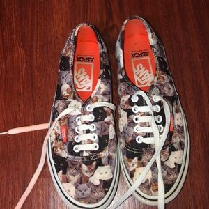 ASPCA Cat Vans Women’s Size 8.5 Men’s Size 7
